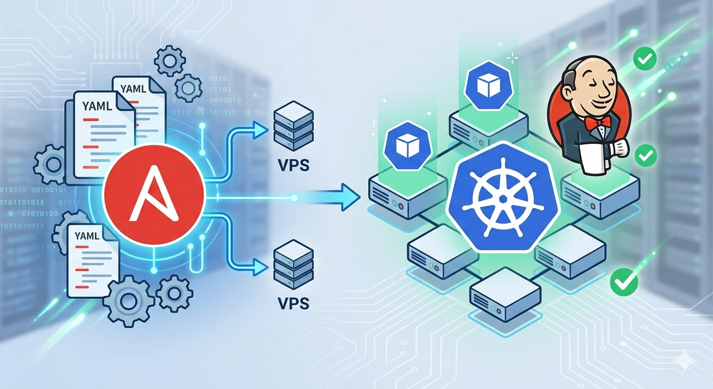 Ansible là gì? Cài đặt Jenkins K8s tự động với Ansible.
